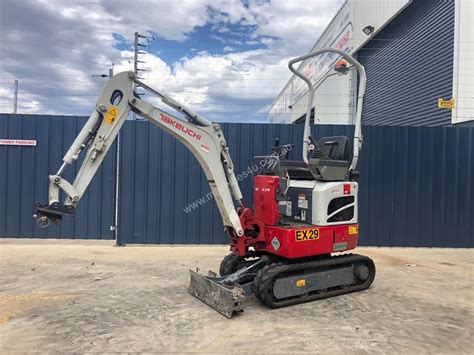 used takeuchi mini excavators